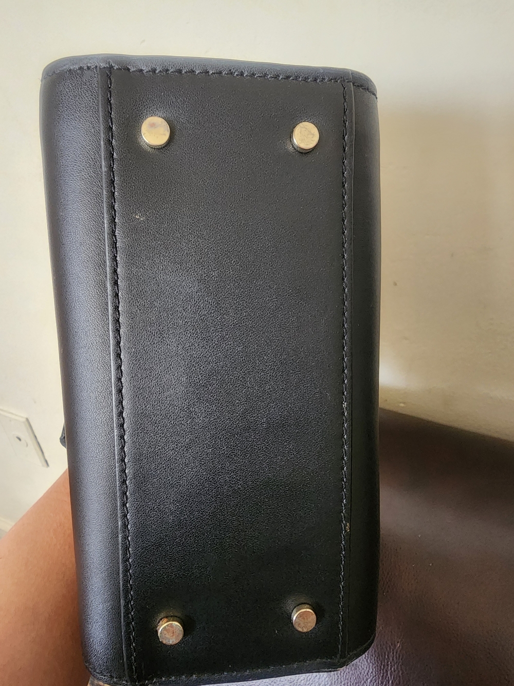 Kate Spade Black Mini Mina Magnolia - Picture 4 of 5